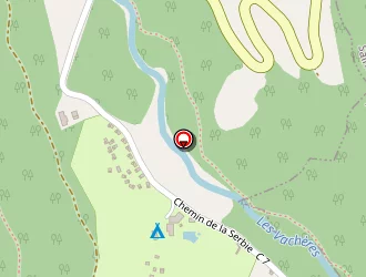 Carte de Centrale Electrique à Baratier