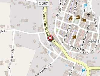 Carte de Malbec Perez à Monflanquin