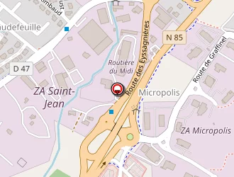 Carte de Garcin Peinture à Gap