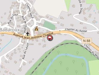 Carte de Brajon Guy à Badaroux