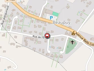 Carte de Battaïa Aquitaine à Beaupuy