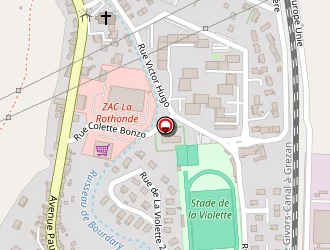 Carte de Intermarché Super à Teil (le)