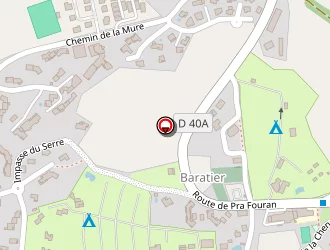 Carte de Bres Gilbert à Baratier