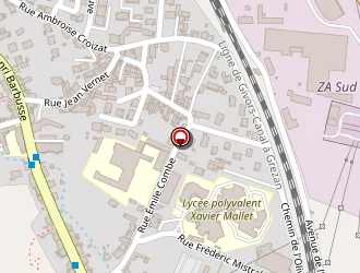 Carte de Lycée Xavier Mallet à Teil (le)