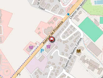 Carte de Cercle Des Nageurs De Gap à Gap