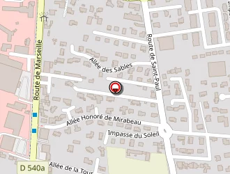 Carte de Foncia Saint James à Montélimar