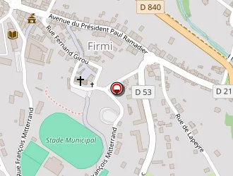 Carte de Complexe Sportif à Firmi