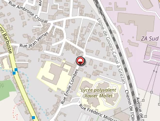 Carte de Lycée Professionnel Privé Saint André à Teil (le)