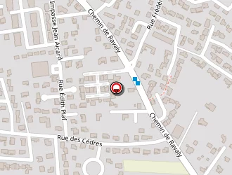 Carte de Mooney Béatrice à Montélimar