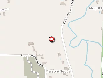 Carte de Le Clos Du Beuve à Bieujac