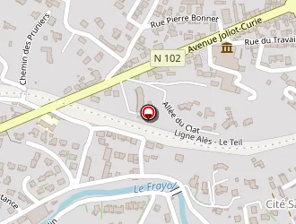 Carte de Petit Jérôme à Teil (le)