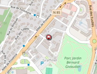 Carte de Rugby Club Gapencais à Gap