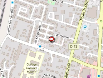 Carte de Aedes Construction à Montélimar