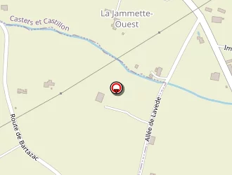 Carte de Lacoste à Castets-en-dorthe