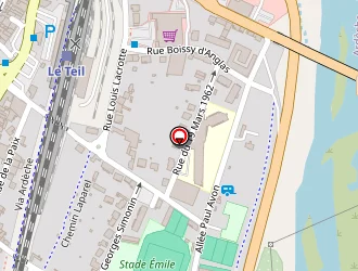 Carte de Vinard Auto Contrôle à Teil (le)