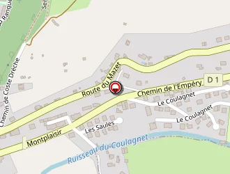 Carte de Emmaüs à Montrodat