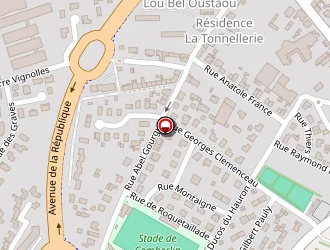 Carte de Escale Santé à Langon