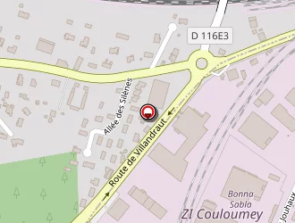 Carte de Abribat à Toulenne