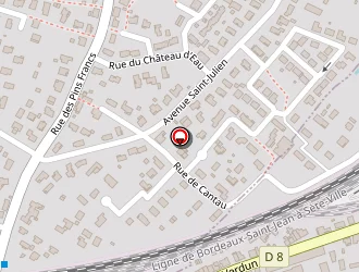 Carte de Carrosserie Clavères à Langon