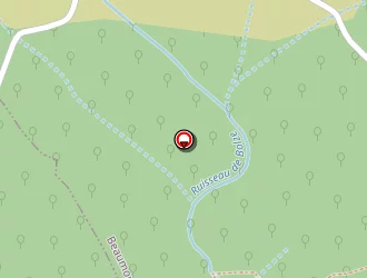 Carte de Moulin Deleuze à Beaumont