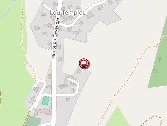 Carte de Rousset à Montrodat