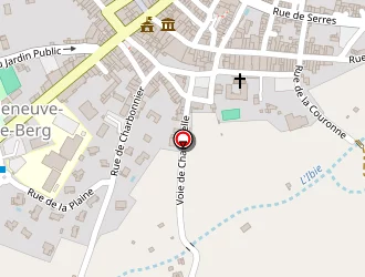 Carte de Durif Clément à Villeneuve-de-berg