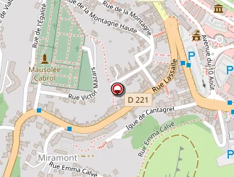 Carte de Ricci Fréddy à Decazeville