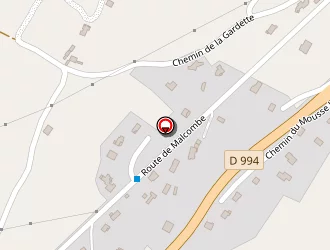 Carte de Les Olivades à Gap