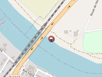 Carte de Abm Alimentation à Langon