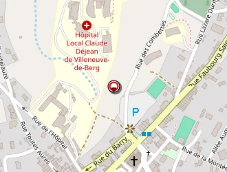 Carte de Bonnet à Villeneuve-de-berg