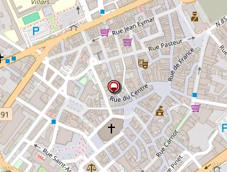 Carte de Shop-maille à Gap