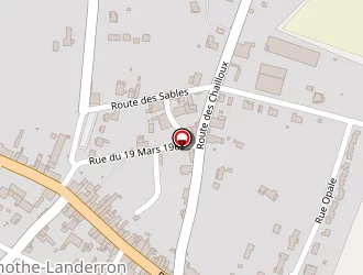 Carte de Ecoles Publiques Mixtes à Lamothe-landerron