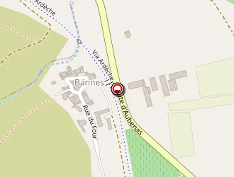 Carte de Minichino à Vogüé