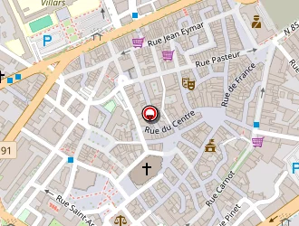 Carte de Au Coin Des Mots Passants à Gap