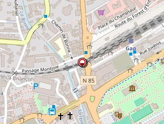 Carte de La Cloche à Gap