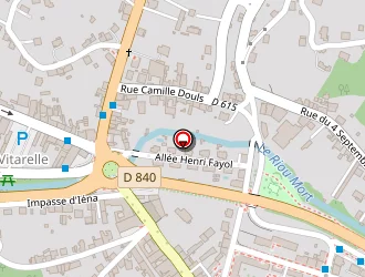 Carte de La Poste à Decazeville