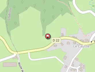 Carte de Ecole Du Causse à Coubisou