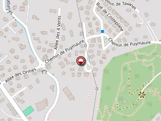 Carte de Hoteliere Pavillon Carina à Gap