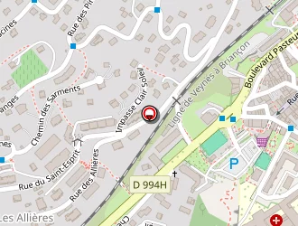 Carte de Bar Du Boulodrome à Embrun