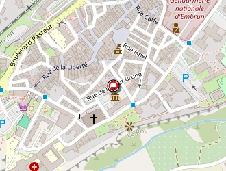 Carte de Ecole De Musique à Embrun