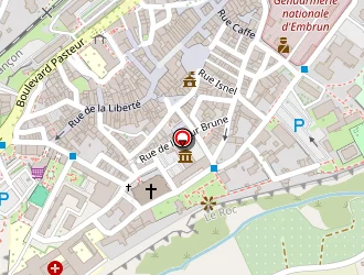 Carte de Lapeyrouse à Embrun