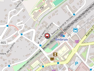 Carte de Optique Romand à Embrun