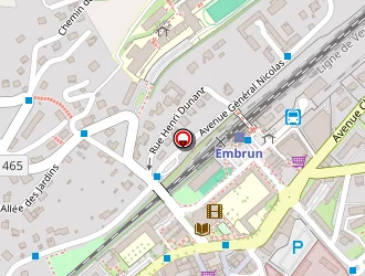 Carte de Contrôles Immo à Embrun