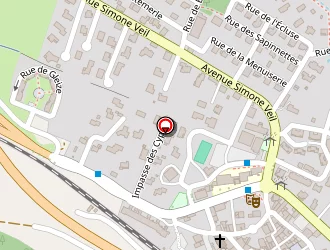 Carte de La Poste à Bâtie-neuve (la)