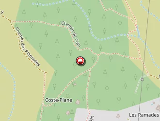 Carte de Coetic à Lachapelle-sous-aubenas