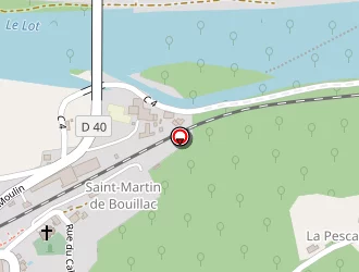 Carte de Mairie (agence Postale) à Bouillac