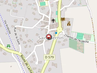 Carte de Asptt à Saint-sernin