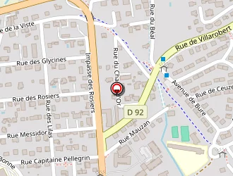 Carte de Pellegrin Chauffage à Gap