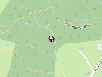 Carte de Le Moulin De Lande à Chassiers