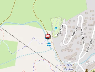 Carte de Chalet Refuge Basse Rua à Vars